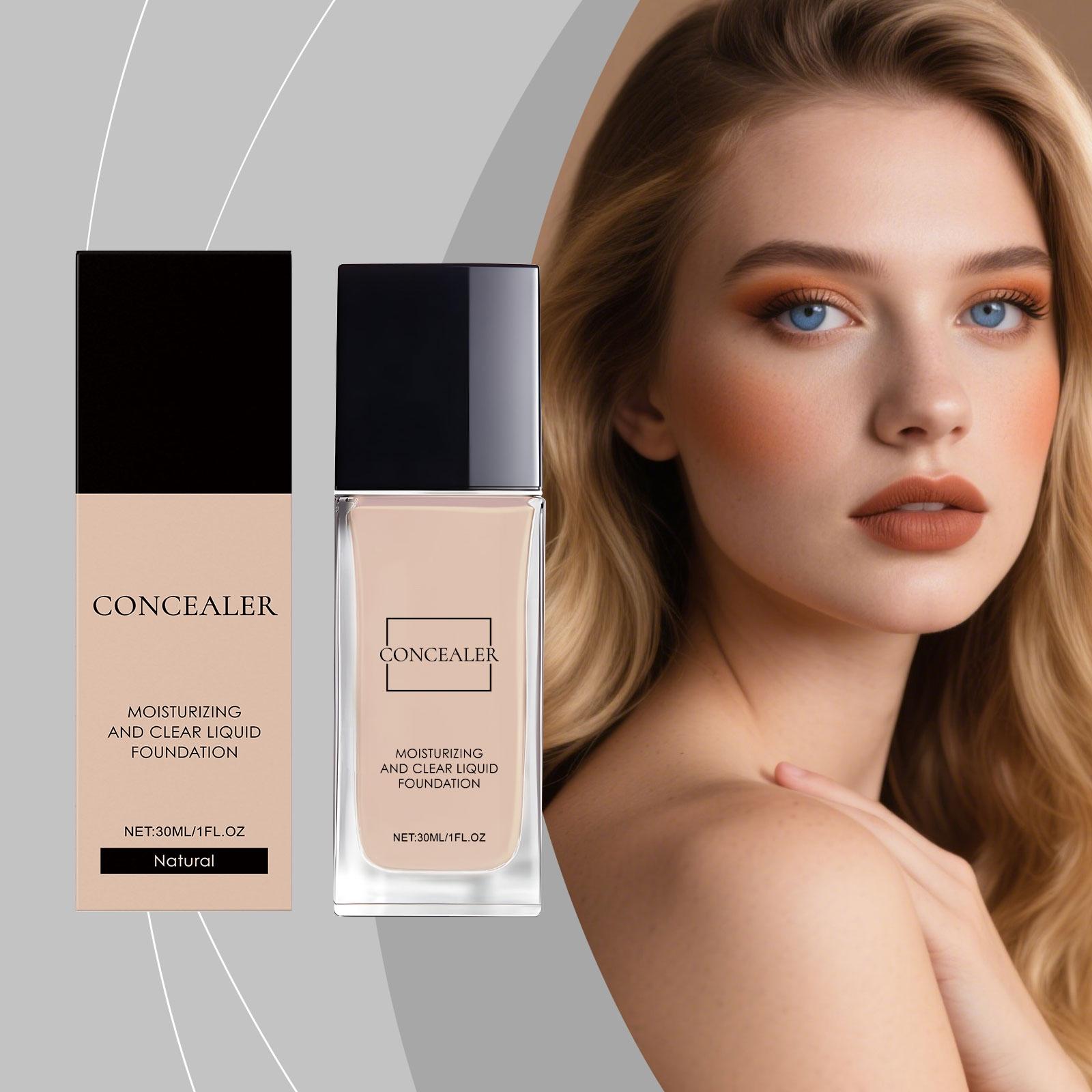 The Soft And Concealing Foundation Is Light Moisturizing Brightening Nourishing. It Is Suitable For Both Oily And Dry Skin 30ML One Size