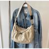 Nylon canvas bag summer new trendy casual tote bag versatile shoulder messenger bag saddle bag