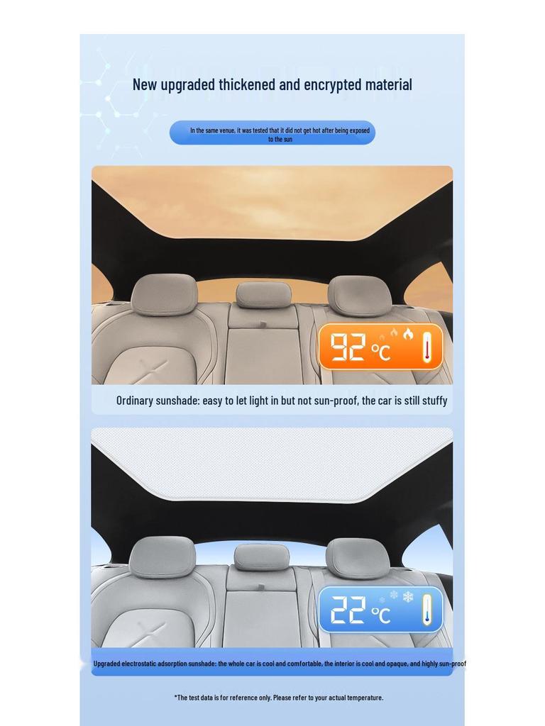 Nio ET5 Sunroof Sunshade: Heat Insulation & Privacy Protection