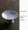 Chinese Style Ceramic Dessert Plate - Exquisite Small Tray for Mooncakes and Snacks, 2025 New Design