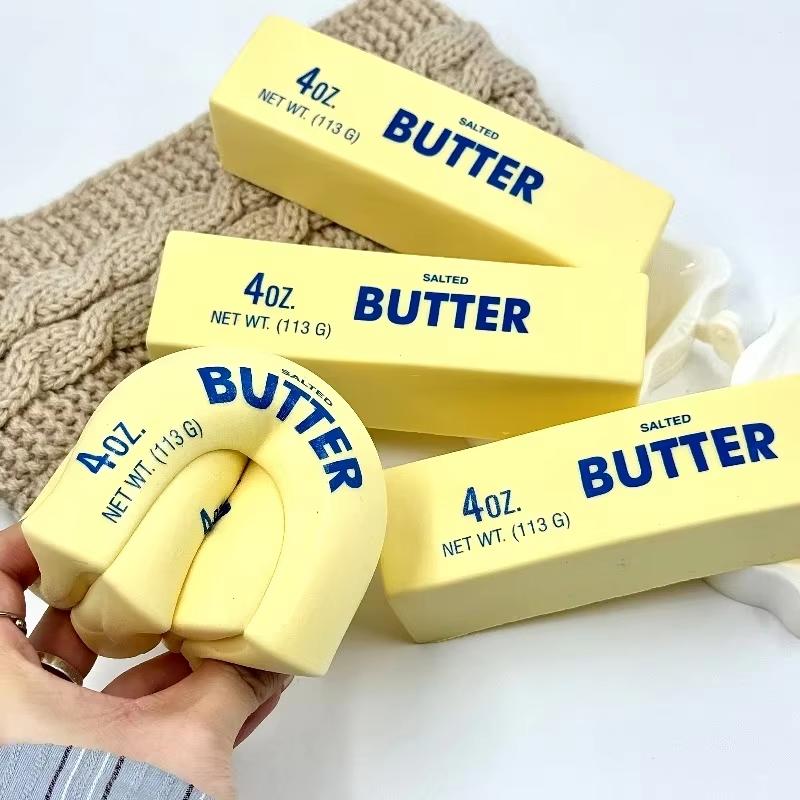 Squishy Super Large Butter Stick Gentle Rising Fidgeting Plaything Big Butters Sticks Moist Squeeze Toy For Adults Kids Girls Gifts