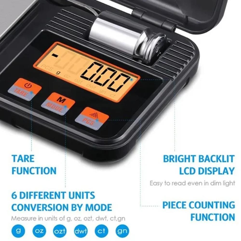200g/0.01g Electronic Gram Scale Digital Smart Pocket Scale Portable Jewelry Scale  Weighing