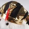 Comfortable Halloween Party Hat Breathable Cat Golden Pharaoh Hat Pet Cosplay Costume  Photo Props