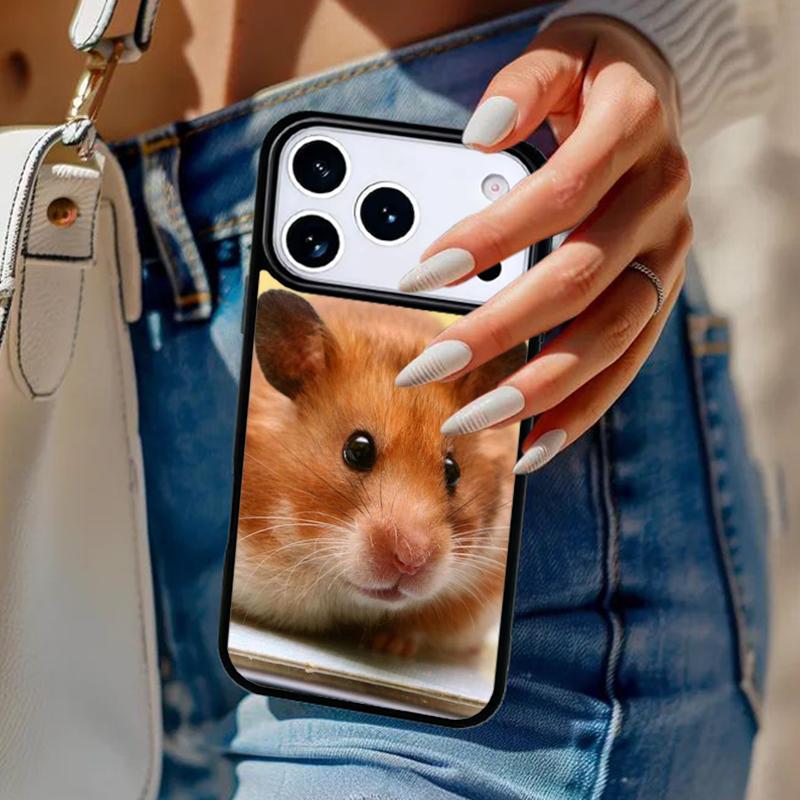 Guinea Pig Hamster Collage Phone Case For iPhone 17 Air 14 15 13 12 Max Cover For Apple 14 15 16 16e 11 Pro Max Plus