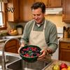 Fast Berry Cleaning Device Automatic Washing Bowl Self Spinning Fruit Washer with Quick Drain Non-scratch System Easy Clean Vortex Action Vegetable