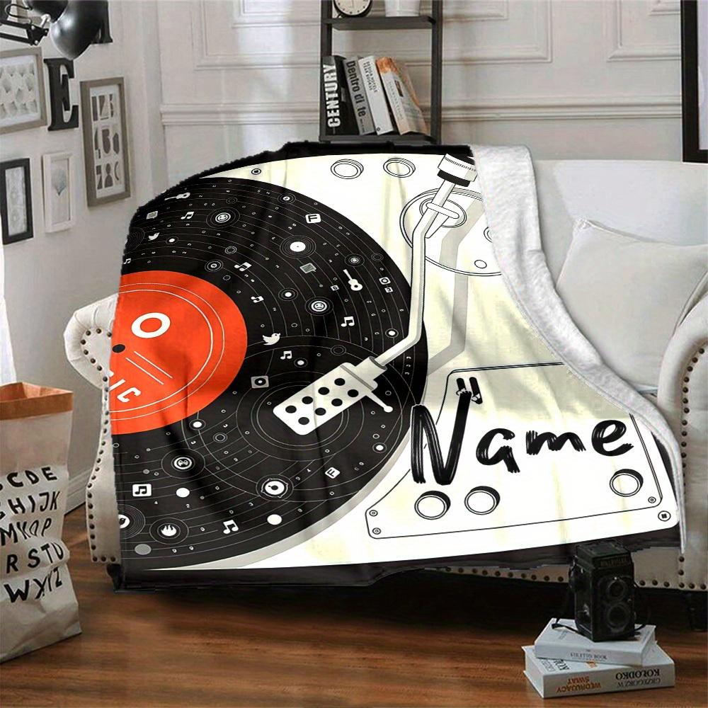 Music Home Customization Blankets Soft Comfortable Portable Allseason Multipurpose Blanket For Picnics Sofas Offices Beds Living Rooms Suitable As