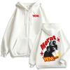 Band Morat Yem Album Reißverschluss Kapuzenpullover Herren Damen Vintage Hip Hop Popmusik Sweatshirt Jacke Reißverschluss Kapuzenpullover