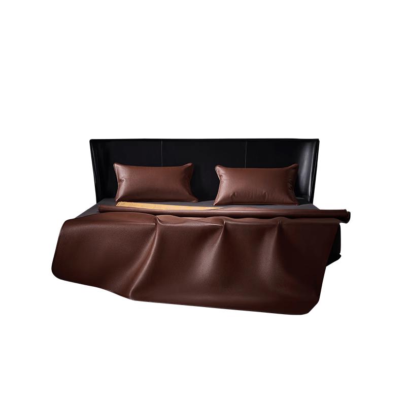 Luolai First Layer Genuine Leather Cowhide Mat 180x200cm