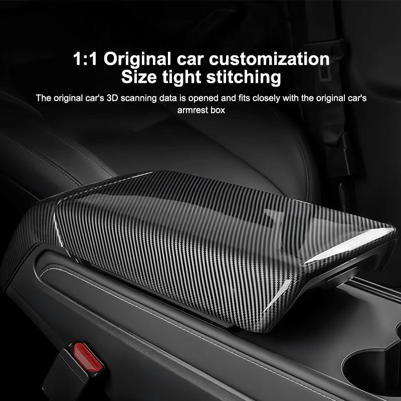 For Model Y Launch Juniper 2025 Model 3 Highland 2024 Tpe Soft Case Center Console Arm Rest Lid Armrest Cover Accessories