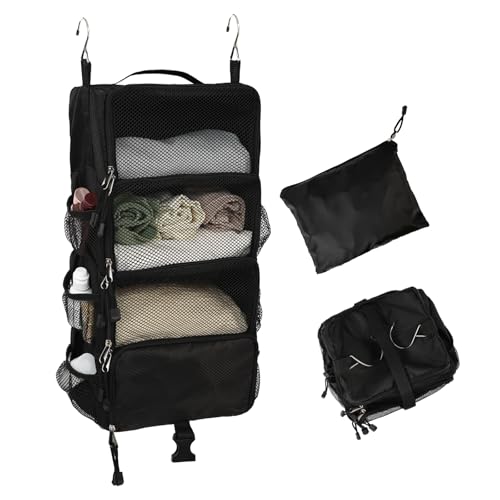 

TABITORA Travel Pouch, Compression, Hanging, Travel Pouch, Clothes Rack, Inner Bag, Storage Box, Toiletry Divider, Travel Goods, Business Trip, Closet