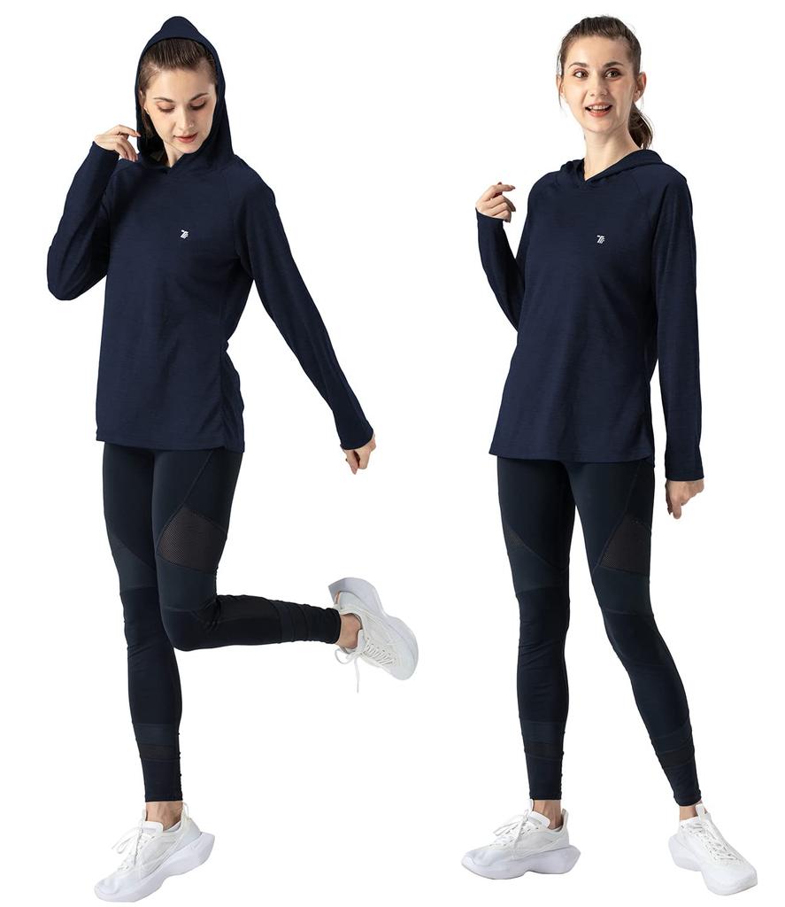 Gopuune Outdoorové Tréninkové Dlouhé Sportovní Střih a Tréninkové Fitness UV Dostupné ve 21 Barvách Velikost Dámská Mikina, Tričko, Mikina, Pulovr, Rukáv,