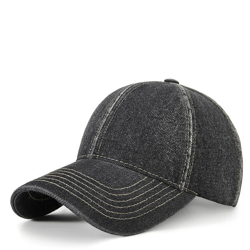 Retro washed denim baseball cap - Available in multiple colors - Suitable for both men and women - Perfect for daily outings