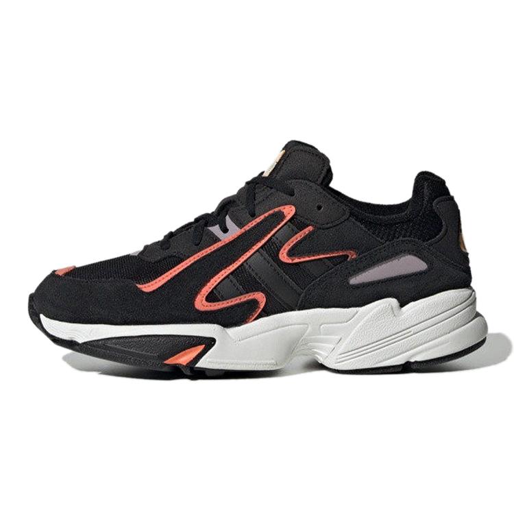 Adidas Originals Yung 96 Yung 96 Chasm J Low top Sports Casual Shoes Black Teenagers EE7544 37⅓
