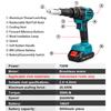 Portable Brushless Electric Rivet Gun 20000N Cordless Rivet Nut Gun Drill Insert Automatic Riveting Tool