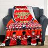 Arsenal Football Player Blanket Comfortable Perfect for Office Chair Couch Bedding for All Occasions Warmthful Decor