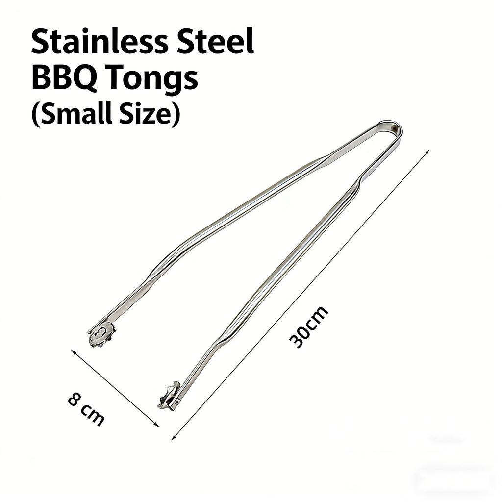 Multipurpose Kitchen Tongs with Long Handle Cooking Tongs Kitchen Sausage Turning Tongs Korean Camping Barbecue Accessories