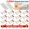 1-50Sets Cabinet Magnetic Catch Ultra Thin Adhesive Drawer Latch Magnetic Closers for Bedroom Kitchen Closet Door Closing Catch