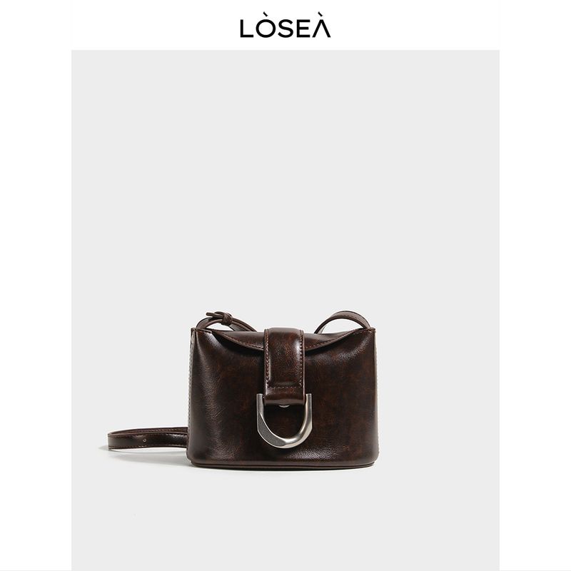 

Losea Maillard Retro Fancy Small Satchel Curry