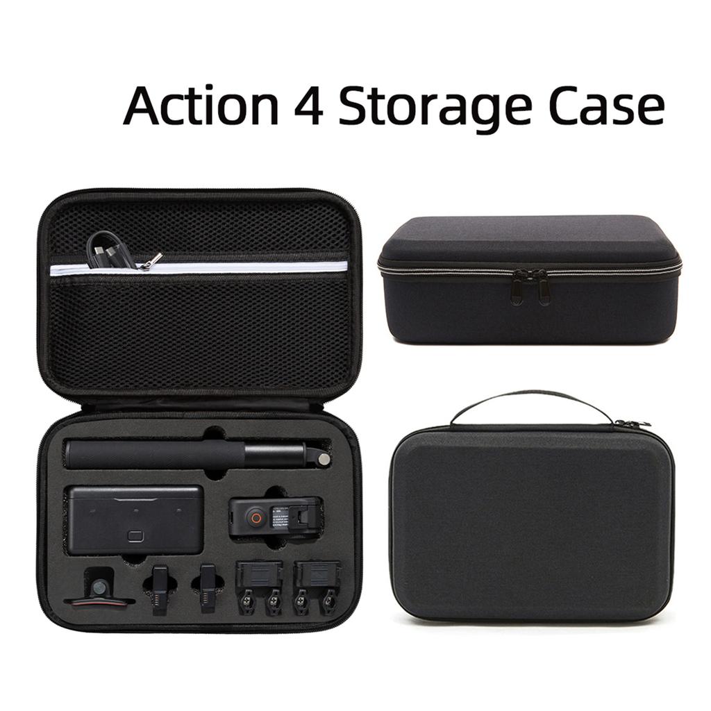 Camera Carrying Case Storage Box Pouch Shockproof Waterproof Accessories for DJI Osmo Action 4 Camera