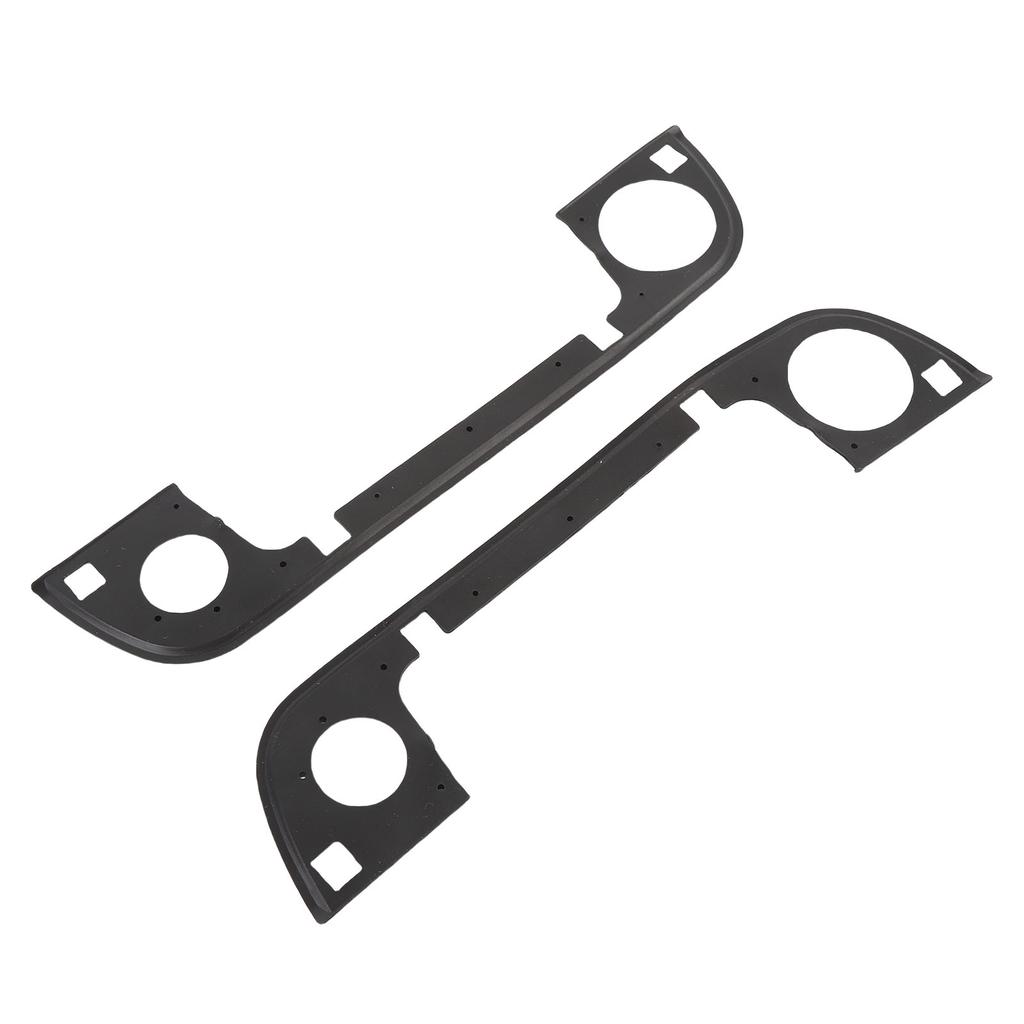 2 PCS Exterior Door Handle Cover Seal Gasket Front Left Right Plastic 51218122441 Replacement for E32 E34 E36