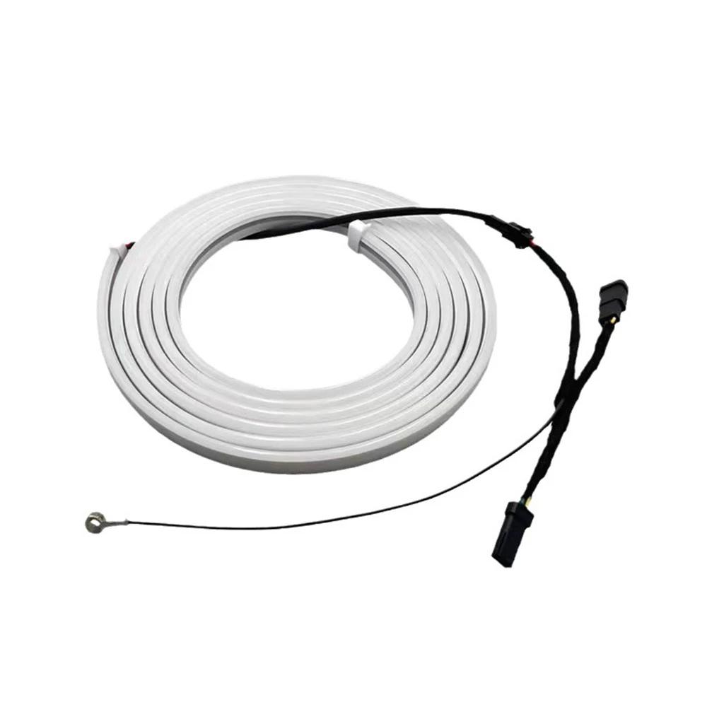 Car Front Trunk Frunk LED Modified Surround Light Strip For Tesla Model 3 Y 2026-2026 Waterproof Flexible Silicone LED Strip