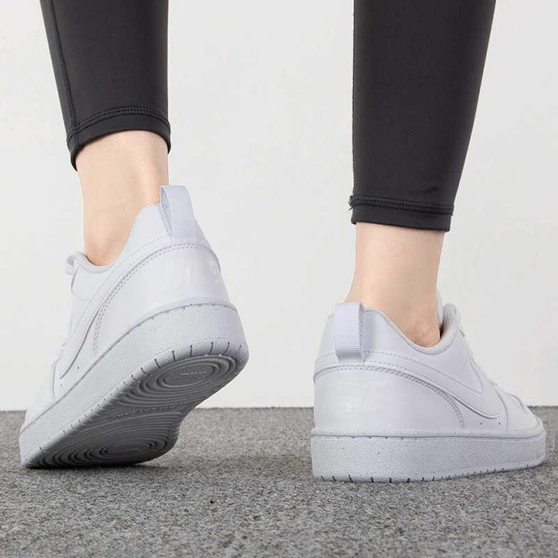 (GS) Nike Court Borough Low Recraft 'Triple White' Kids' DV5456-106