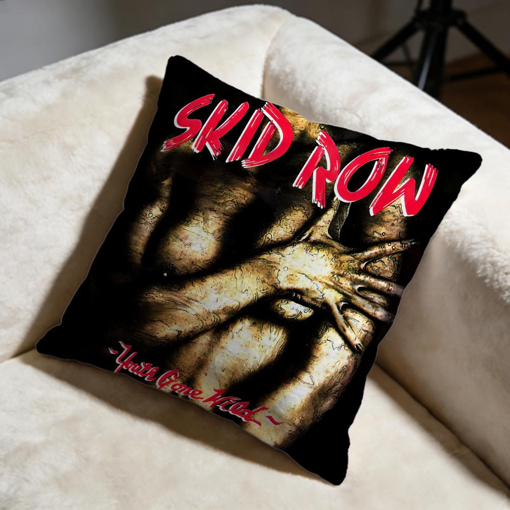 Stylish SSkid Rowew Cushion Cover Soft Decorative Pillow Case Suitable for Bedroom Sofa Car Travel Use