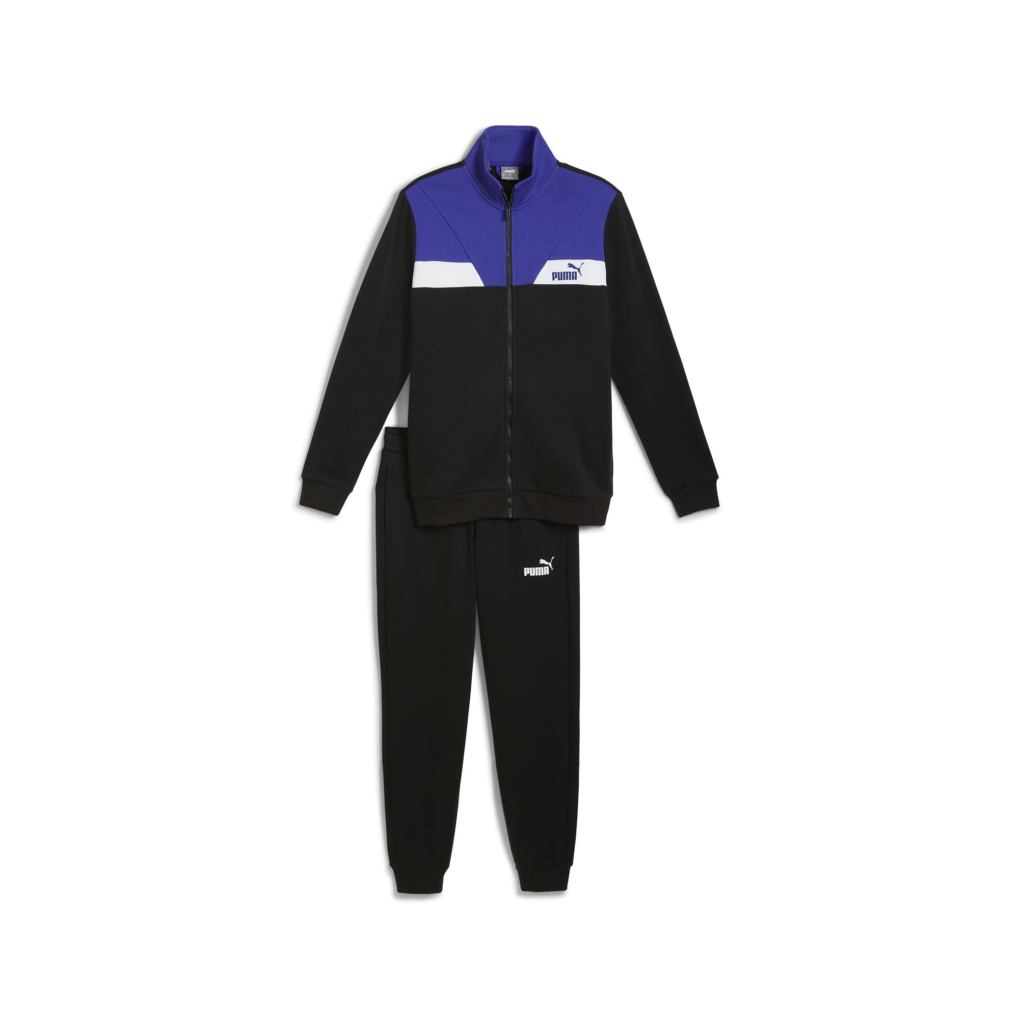 PUMA Power Suit FL 684183 Sports Jersey Puma Lazuli Men s Set, Fall/Winter 2024, Black-Lapis (51)