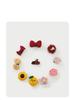  Dog Hair Clips Pet Accories Puppy Forehead Clips Bear Dog Hair Decorations Non-Drop  Knot Schnauzer