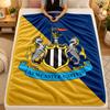Coperta di Flanella Newcastle United Calcio Calda Morbida Plaid per Uso Interno Divano Letto Soggiorno
