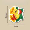 Christmas Compressed Wood Pulp Sponge Cleaning Sponge Dish Pot Scrub Pad Kitchen Household Cleaning Gift