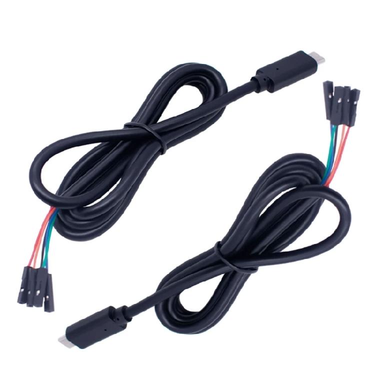 Practical USB TypeC to Phone Serial 232 Cable for Communication Needs