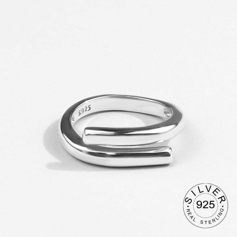

Real 925 Sterling Silver Rings For Women vintage gold color bump Engagement Rings Silver 925 Jewelry Anillos Mujer
