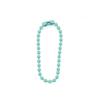 2.4mm Colorful Bead Chain for DIY Jewelry – Painted Iron Wave Chain with Buckle Pendant Connector