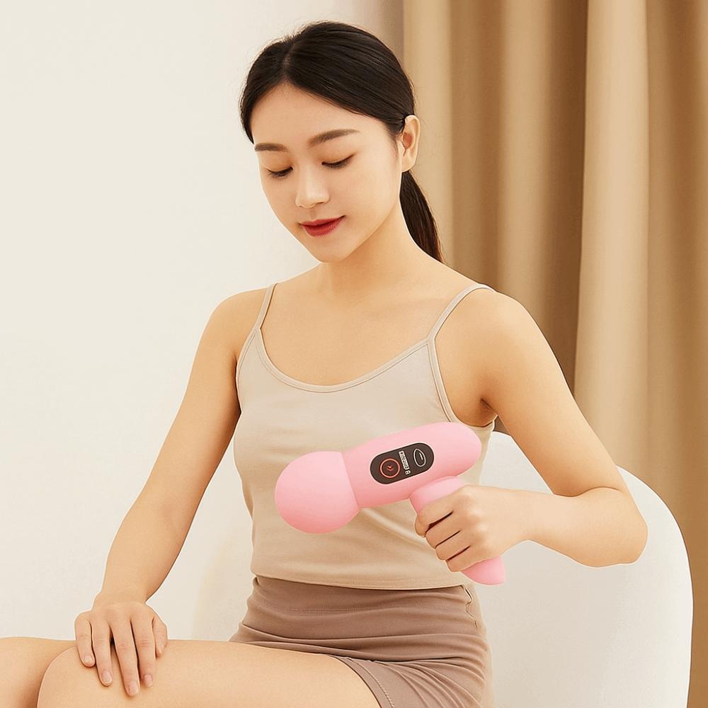 Wear Resistant Mini Fascia Massager Handheld Muscle Massage Machine  Fitness Equipment