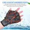 Swim Gloves Non-slip Adjustable Breathable & Quick-drying for Men and Women Print Design for