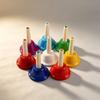 Hand Bell Color-Coded Musical Handbell Metal for Classroom, Children, Beginners