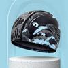 Swimming Caps Quick Dry Breathable Printed Swim Caps For Men Women Long Hair Ear Protection Adult Swimming Caps Pool Accessories