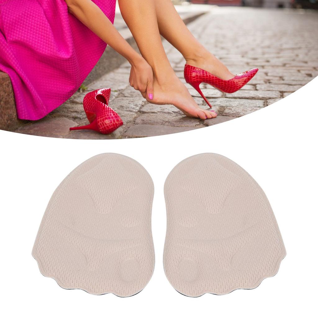Soft Forefoot Pads Breathable Pain Relieve Elastic Forefoot Cushioning Shoes Insert