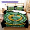 HIF Logo Bedding Quilt Set Quilt Cover Pillowcase Home Decoration Birthday Gift (1 * Duvet Cover + 2 * Pillowcase, Without Core)