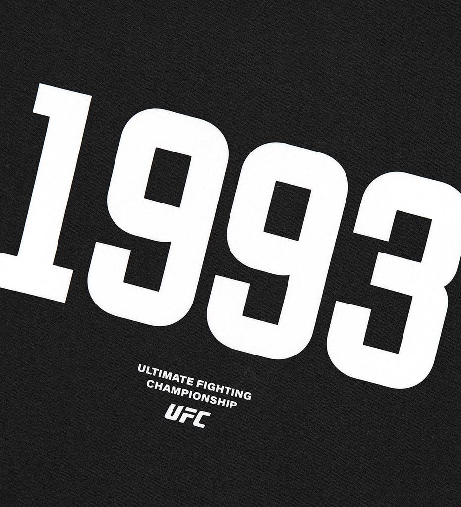 Ufc Sports Ufc Glory 93 Mega Fit Short Sleeve T-Shirt Black U2Ssw2104Bk