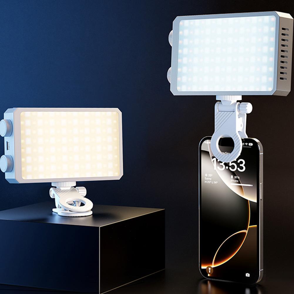 40W LED Camera Light 4400mAh Rechargeable Handheld Fill Light Portable Light Panel Video Light for Photography