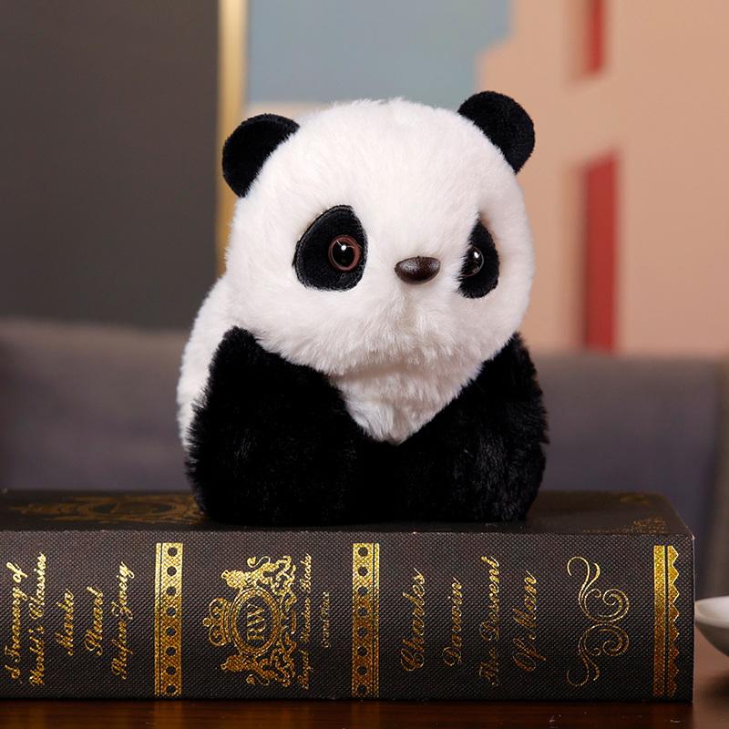 Creative Stuffed Animals Raccoon Fox Husky Cat Monkey Papa Circle Toy Wrapped Around Arm Doll Toys For Kids Birthday Gift