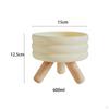Ceramic Cat Bowl Elevated Food Protect Pet Spines Anti Slip Lightweight