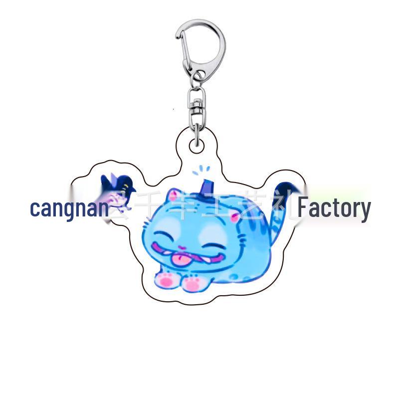 Kpop Demon Hunter Girl Group Keychain: Lumi, Zoe, Mira & Qin Yu Cute Acrylic Schoolbag Pendant