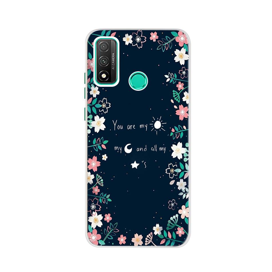 Phone Case For Huawei P smart 2020 Case TPU Silicon Soft Painted Coque Huawei Psmart 2020 POT-LX1A 6.21" Cover Bumper Cases capa