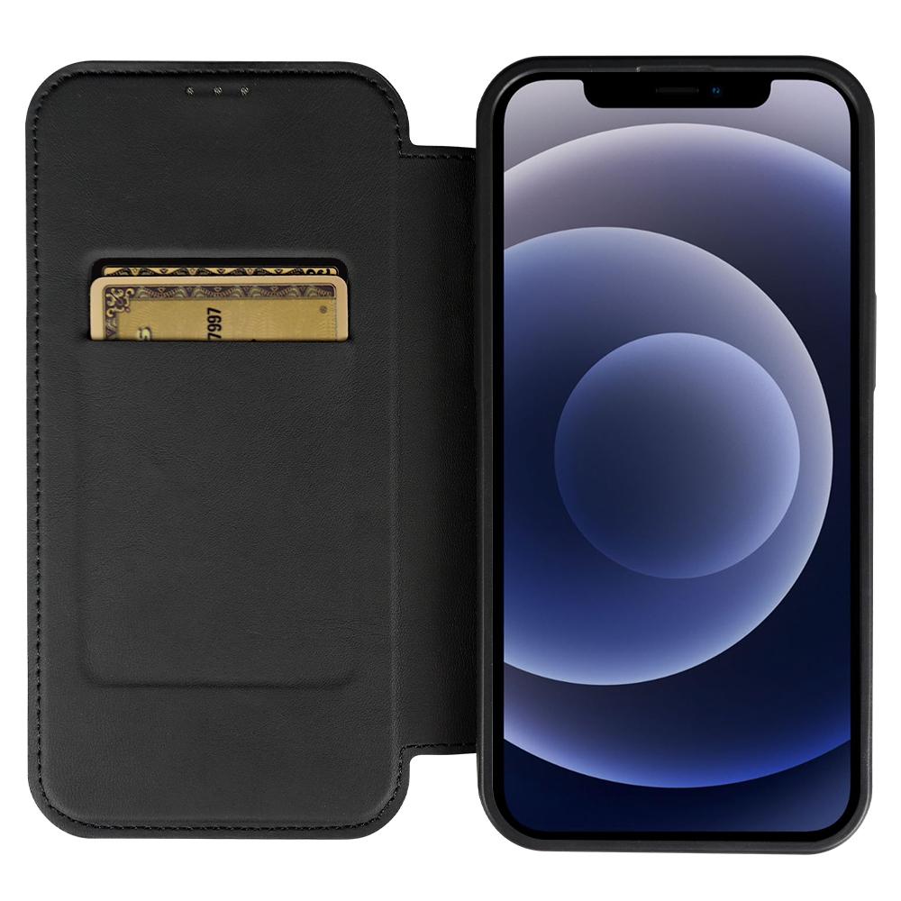 

For iPhone 12 Magnetic Case RCS Eco Friendly Phone Cover with RFID Blocking Brown
