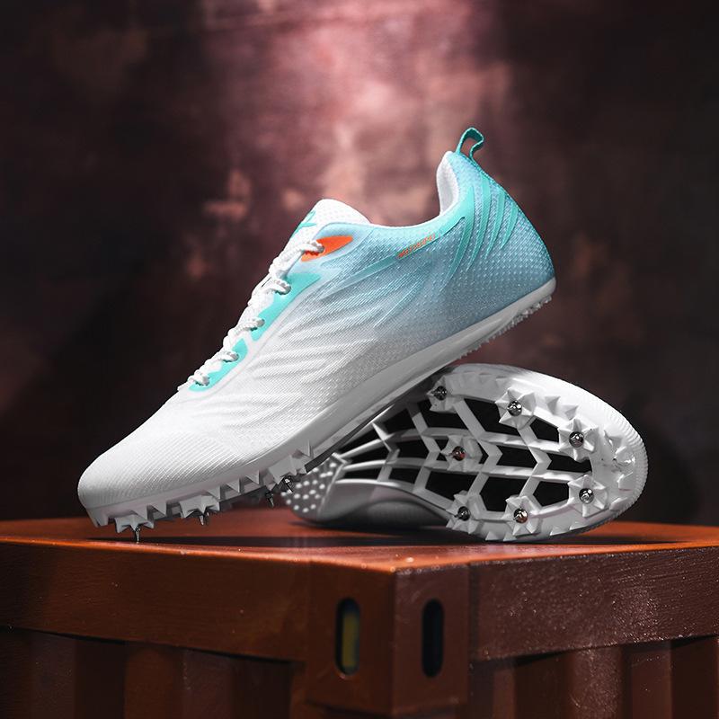New track shoes training running shoes breathable youth running track shoes training student sports nails