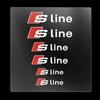 Car Brake Caliper Sticker Heat Resistant Decals Audi sport Sticker For Quattro For Audi S3 S4 S5 S6 S7 S8 RS3 RS4 RS5 RS6 RS7 RS