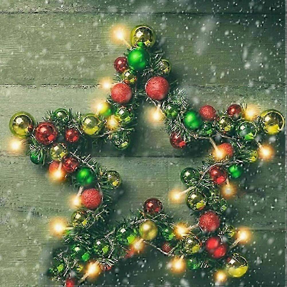 2026 Best!! Metal Iron Wire Five Pointed Star Floral Hoop for DIY Crafts